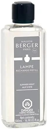 LAMPE BERGER- SUMMER NIGHT LAMPE FUEL REFILL 500ML