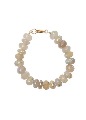 Large Monstone Rondelle Bracelet