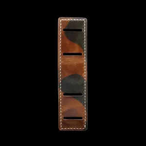 Leather Bund Pad, Newman Style Military 101