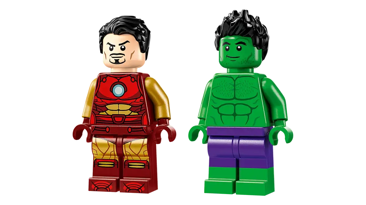 Lego Iron Man with Bike and The Hulk (76287)