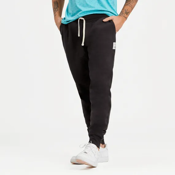 Life is Good Men's Solid Simply True Fleece Jogger