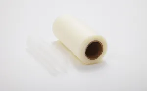 Light Ivory Tulle Shimmer Fabric