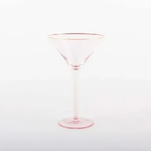 Light Pink Martini Glass