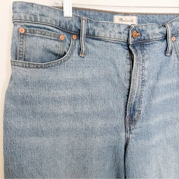 Madewell The Perfect Vintage Wide Leg Crop Jean