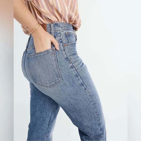 Madewell The Perfect Vintage Wide Leg Crop Jean