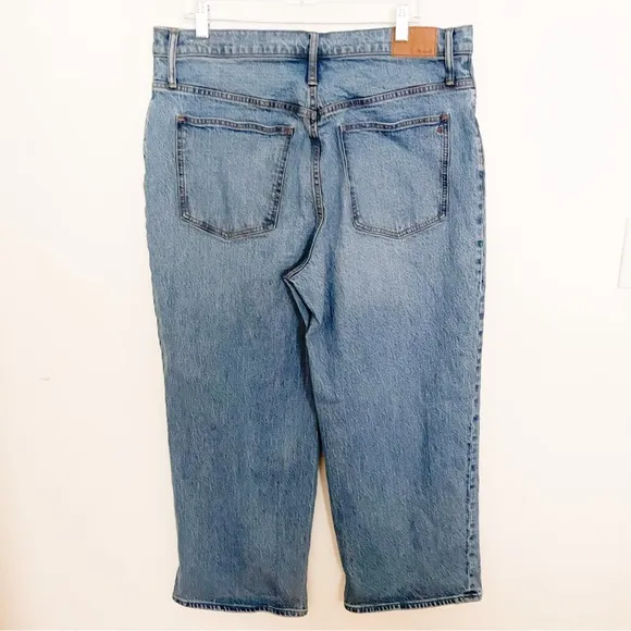 Madewell The Perfect Vintage Wide Leg Crop Jean