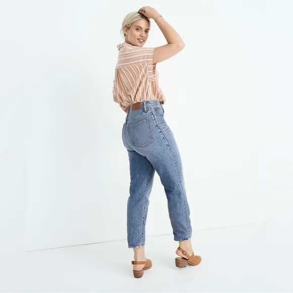 Madewell The Perfect Vintage Wide Leg Crop Jean