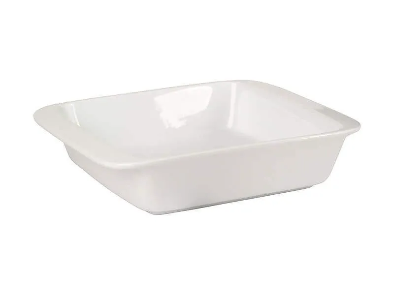 Maxwell & Williams White Basics Square Baker 20.5x5.5cm Gift Boxed