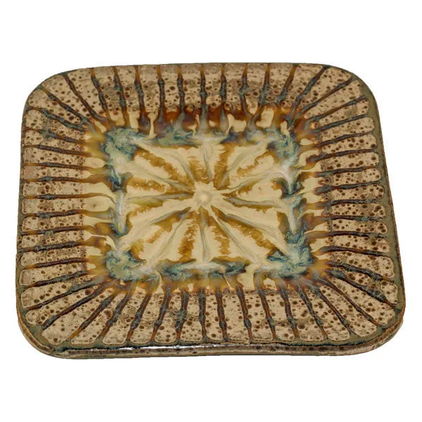 Medium Square Plate Sparrow