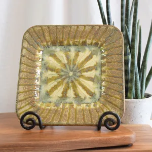 Medium Square Plate Sparrow