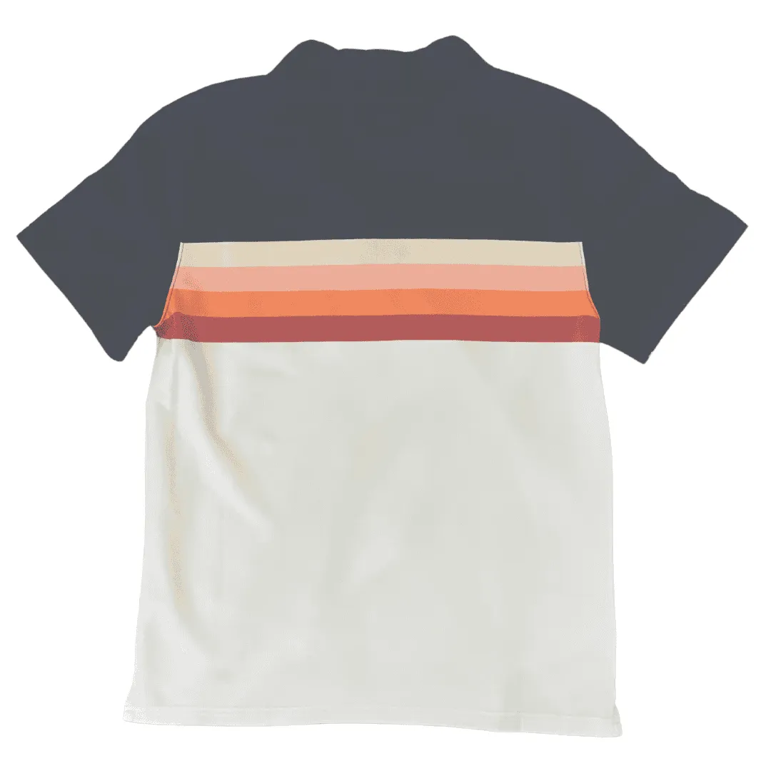 Men’s Polo -  Surfstripe, Sunset