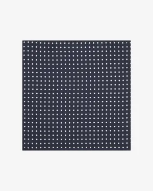 Men's Silk Polka Dot Pocket Square - The Westminster