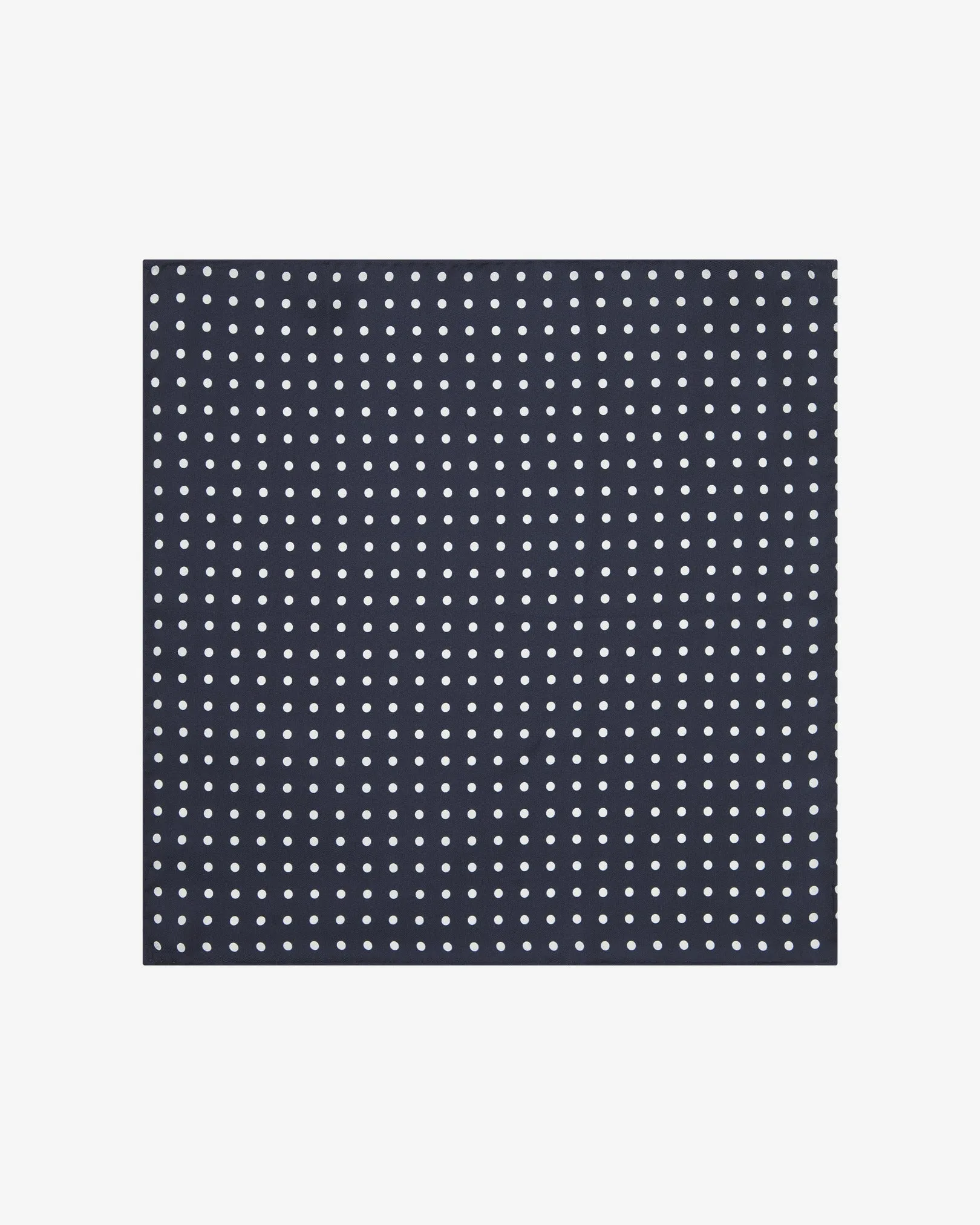 Men's Silk Polka Dot Pocket Square - The Westminster