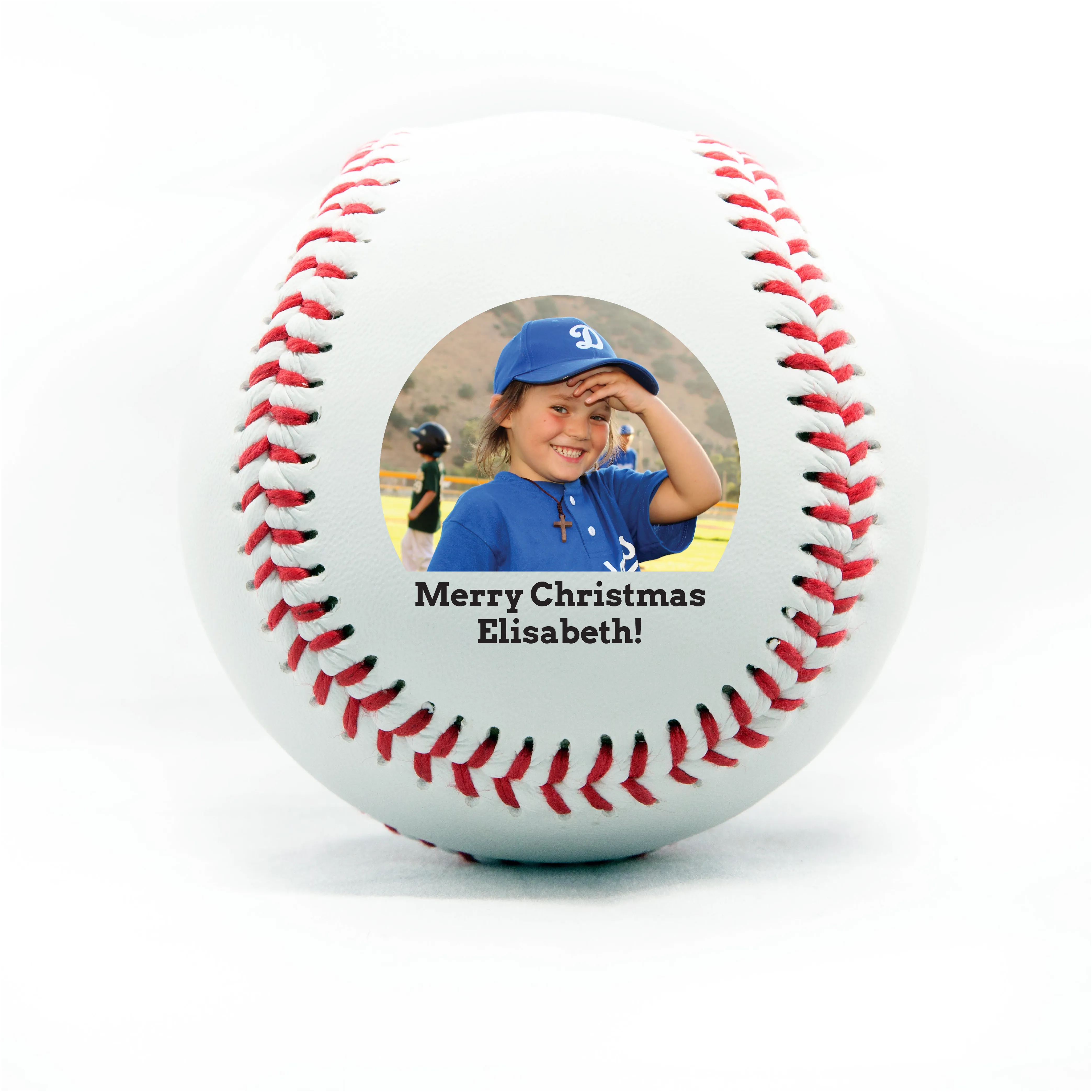Merry Christmas, Printed Baseball