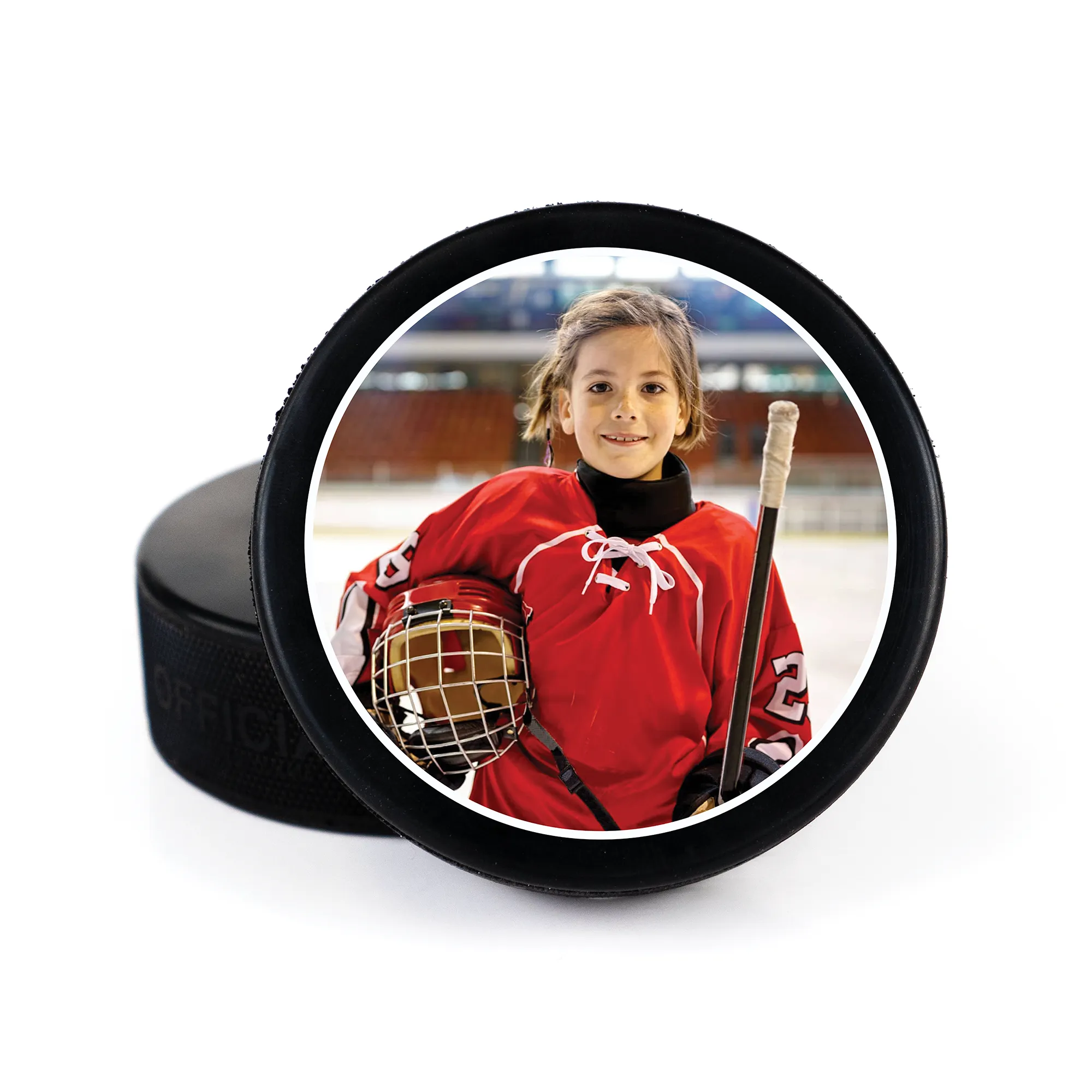 Merry Christmas, Printed Puck