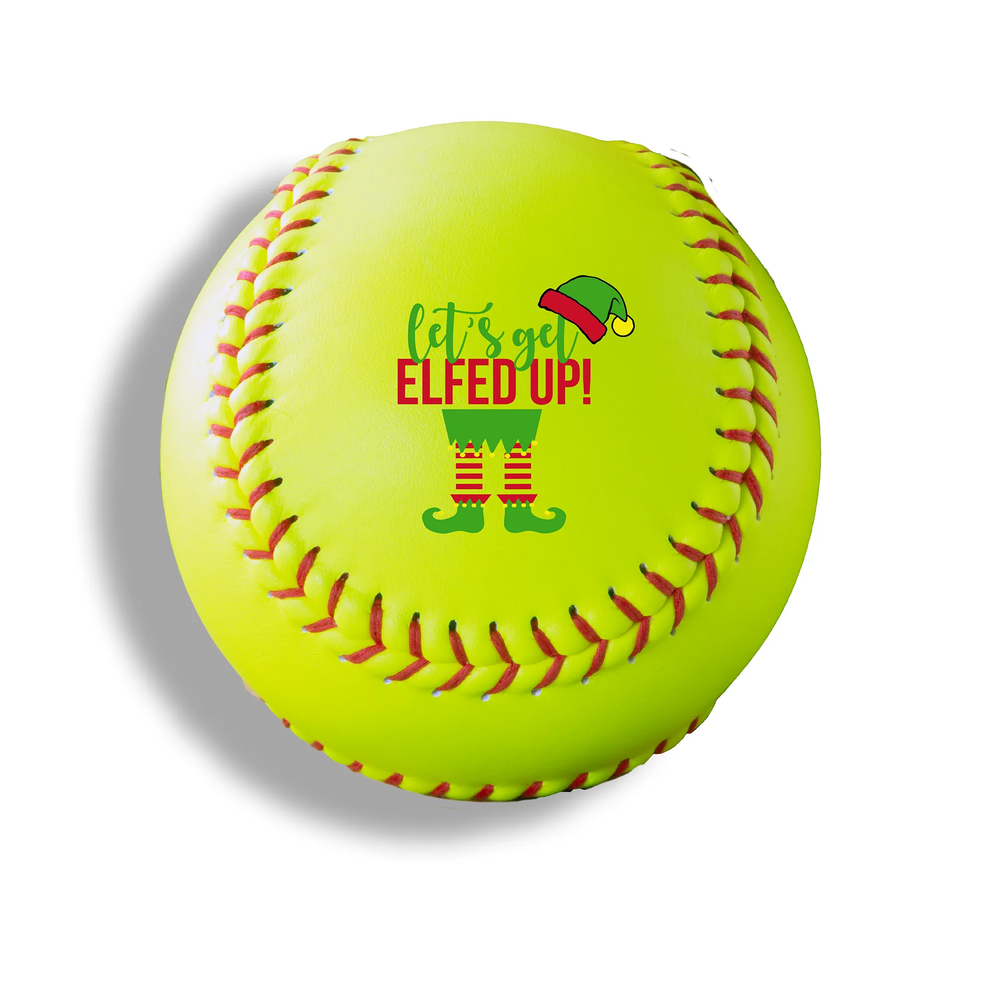 Merry Christmas, Printed Softball