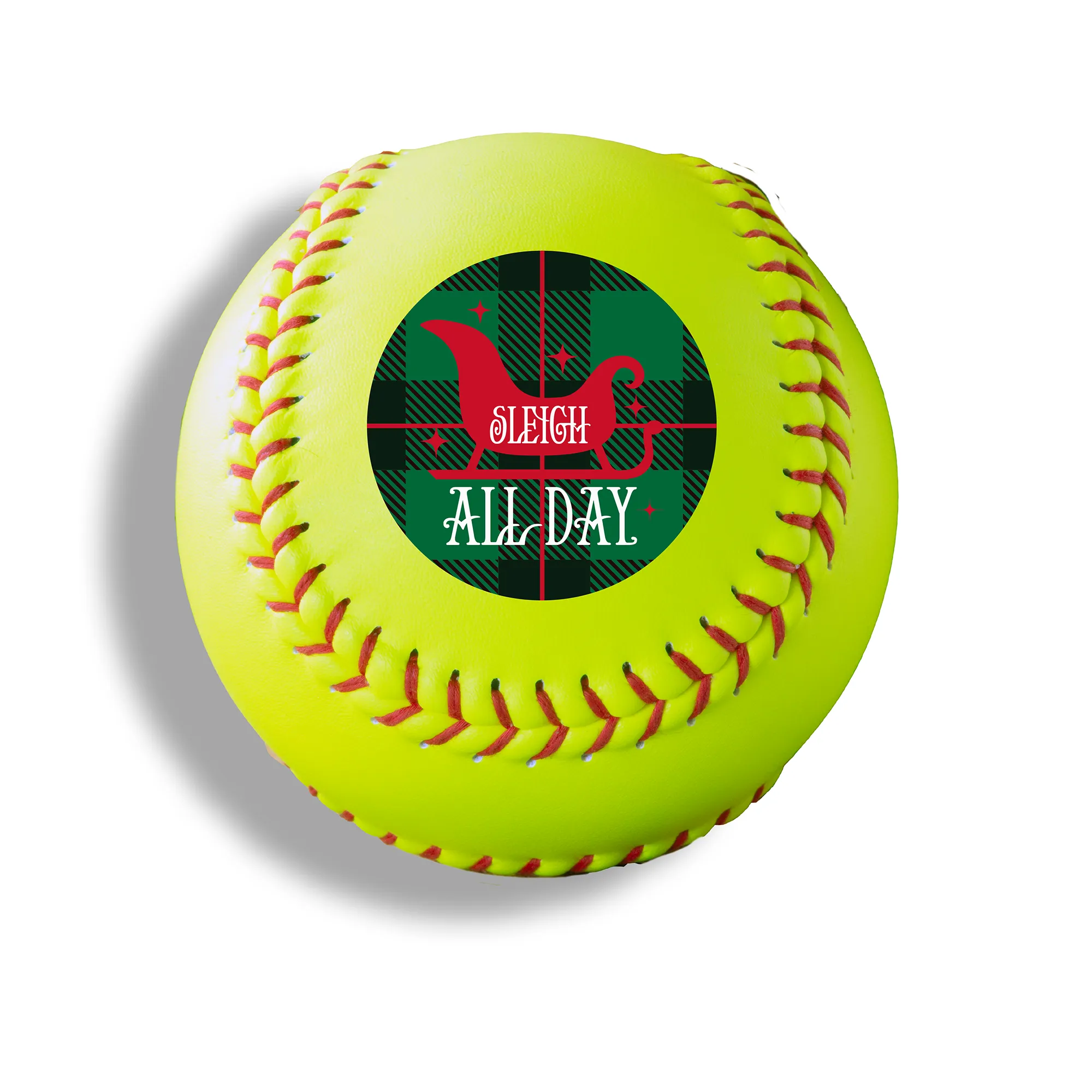 Merry Christmas, Printed Softball