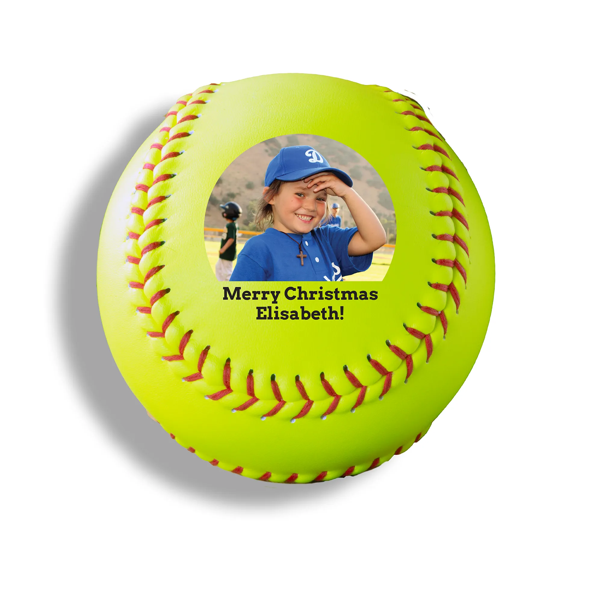 Merry Christmas, Printed Softball