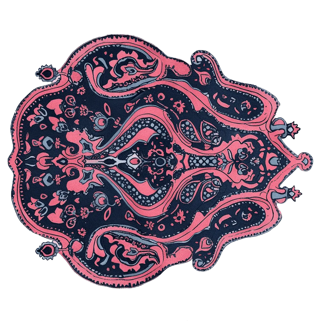 Midnight Mirage Hand Tufted Rug