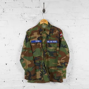 Military Camouflage Over Shirt - Green - S