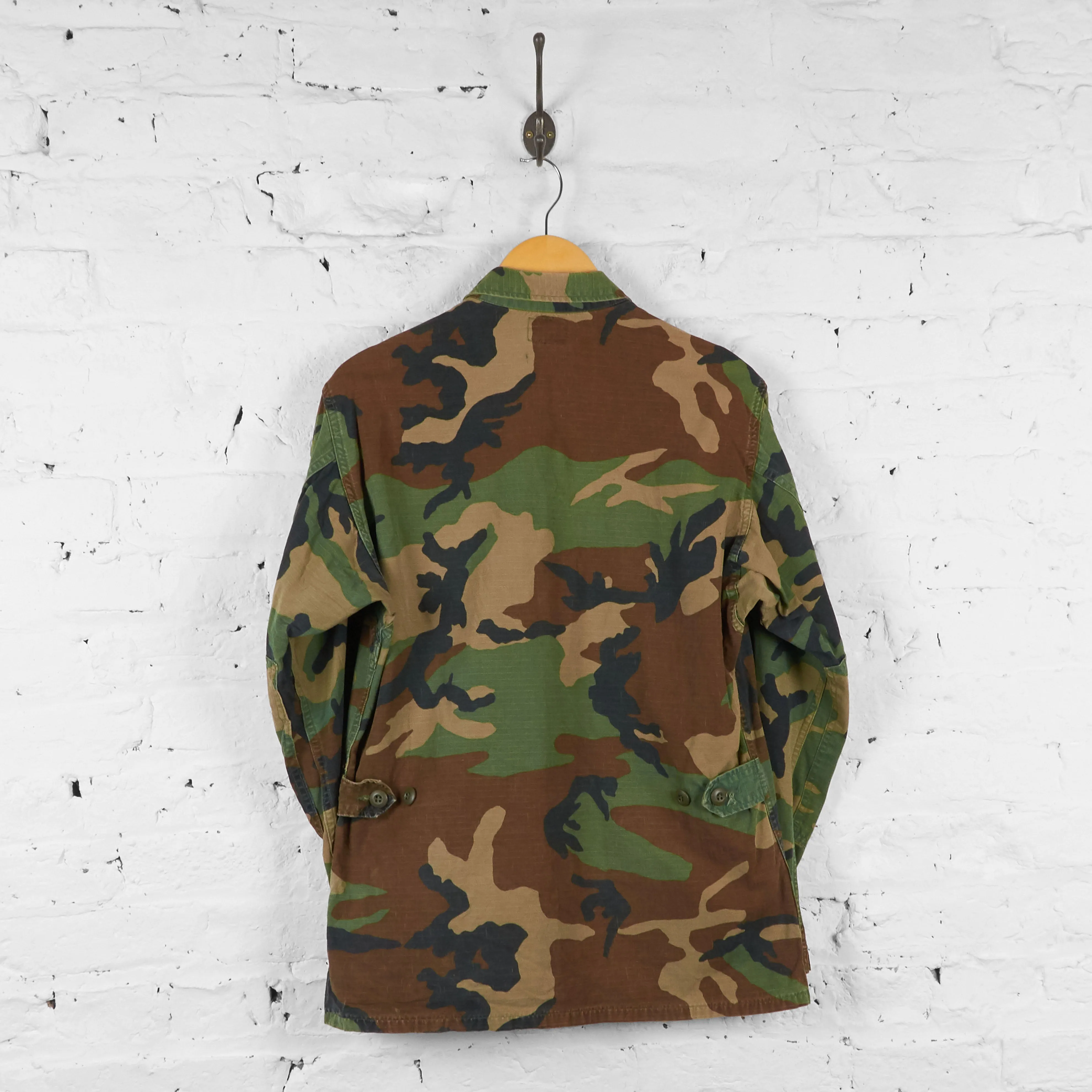 Military Camouflage Over Shirt - Green - S