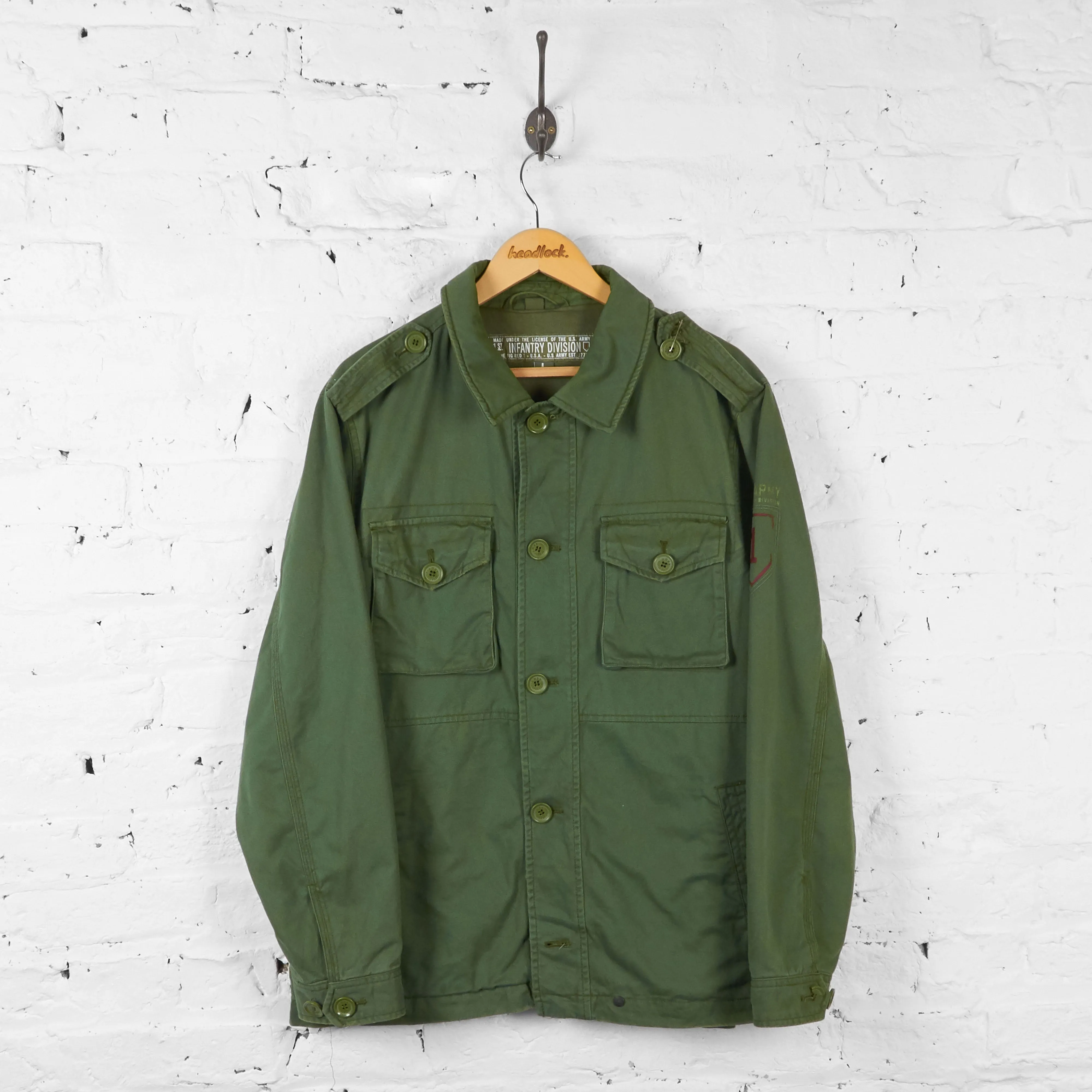 Military Over Shirt Jacket - Green - L