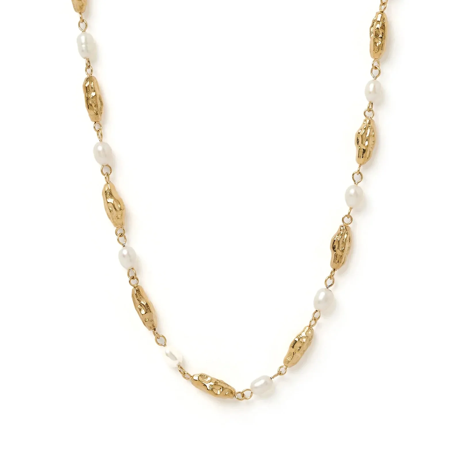 MIMI PEARL AND GOLD NECKLACE