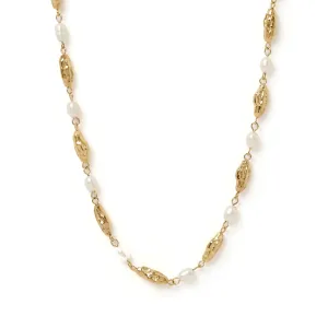 MIMI PEARL AND GOLD NECKLACE