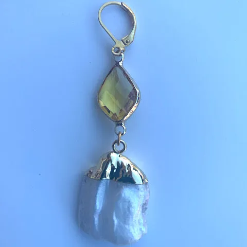 Mix-n-Match Charm Drop Earrings (cuadrado & cachito)