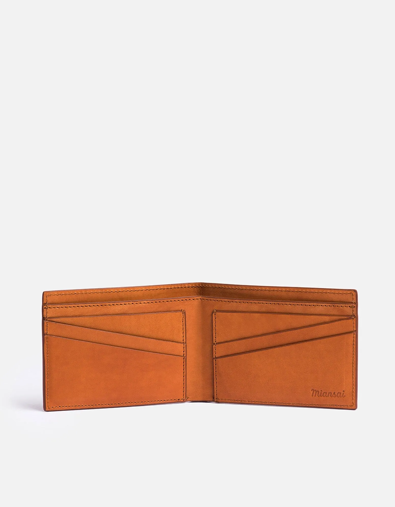 Modern Billfold, Vintage Cognac