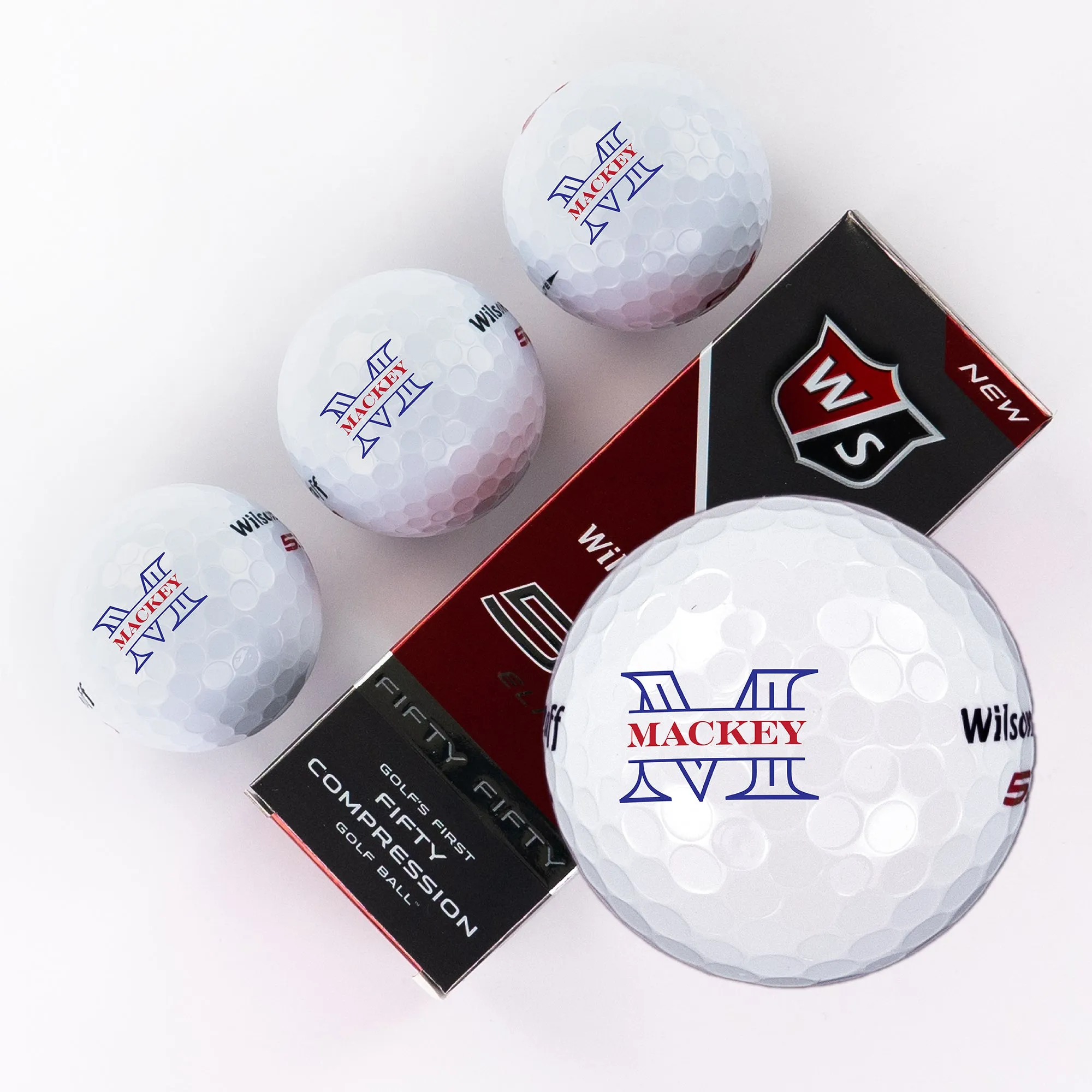 Monogram Design, Printed Golf Balls