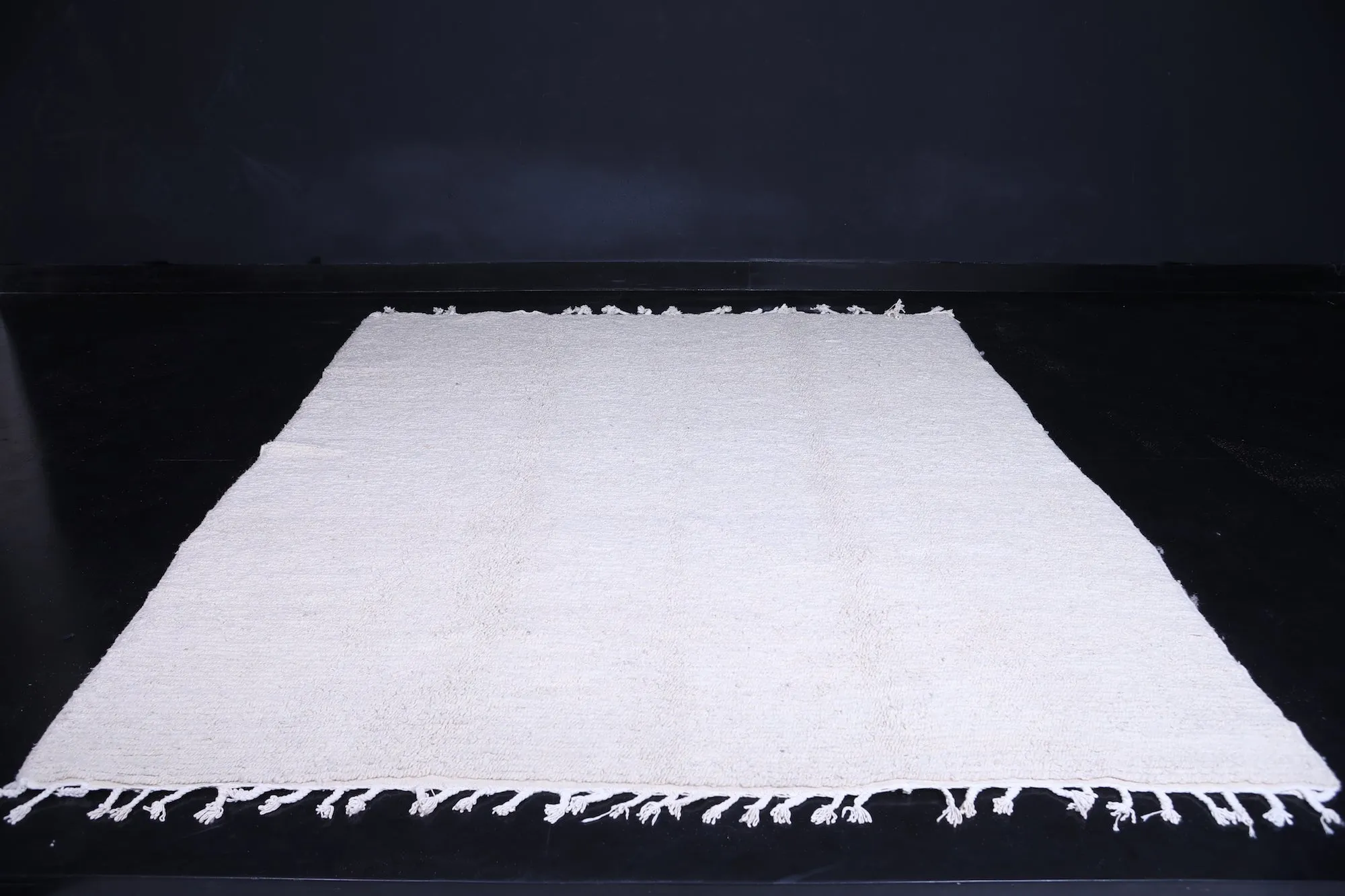 Moroccan Rug 8.3 X 10 Feet - Elegant Simplicity in Ivory
