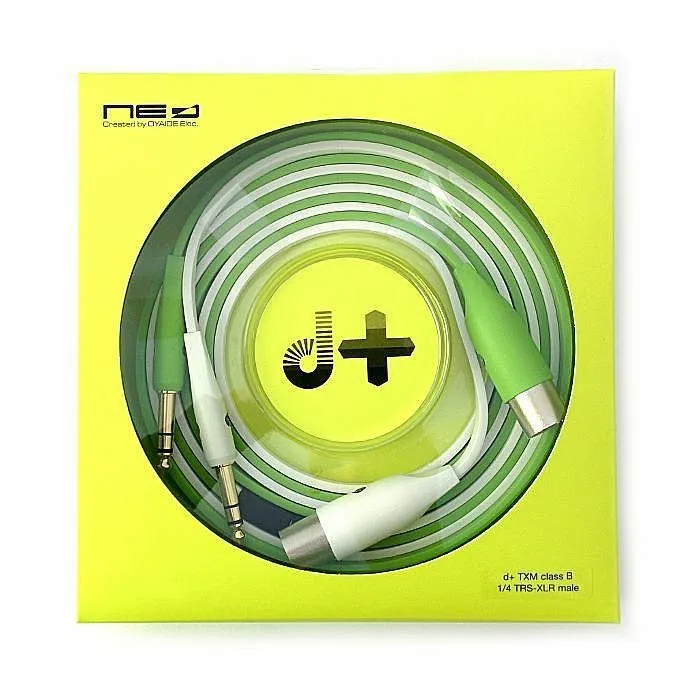 Neo Oyaide d  TXM Class B (1/4TRS to XLR male), 3 Metre