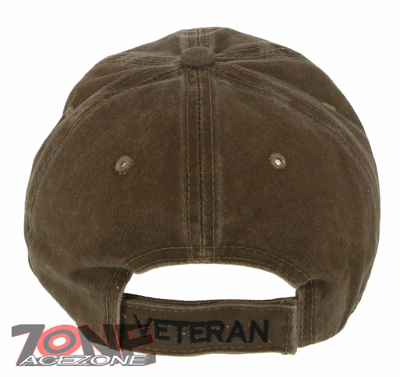 NEW! DISABLED VIETNAM VETERAN DISTRESSED VINTAGE BASEBALL CAP HAT TAN
