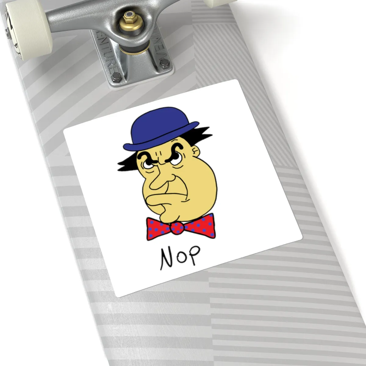 Nop Square Stickers