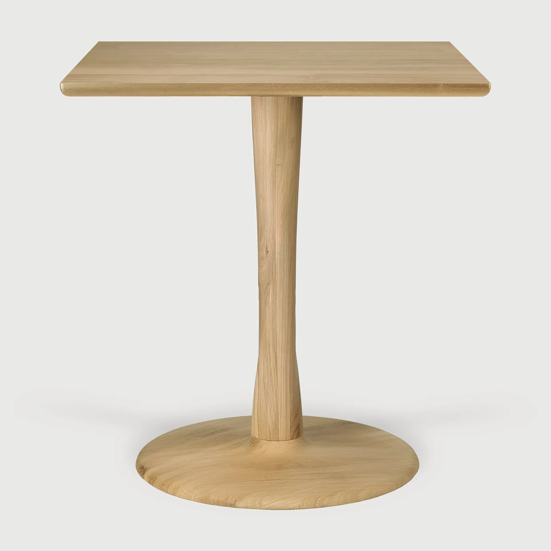 Oak Torsion Square Dining Table