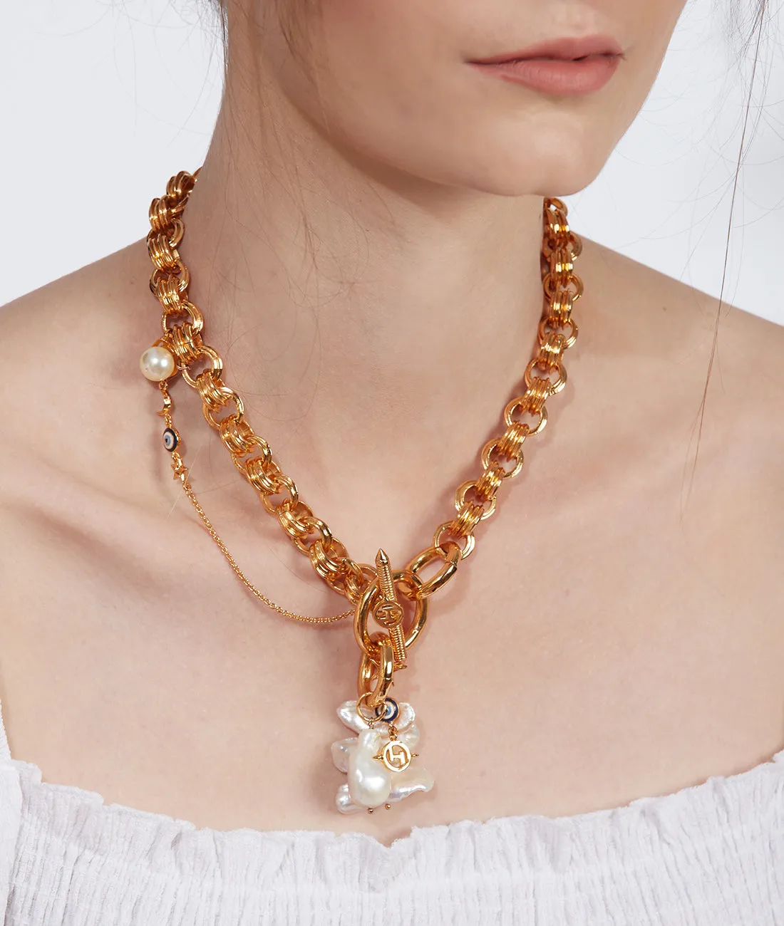 Outhouse   -   Pearls des Celeste Necklace