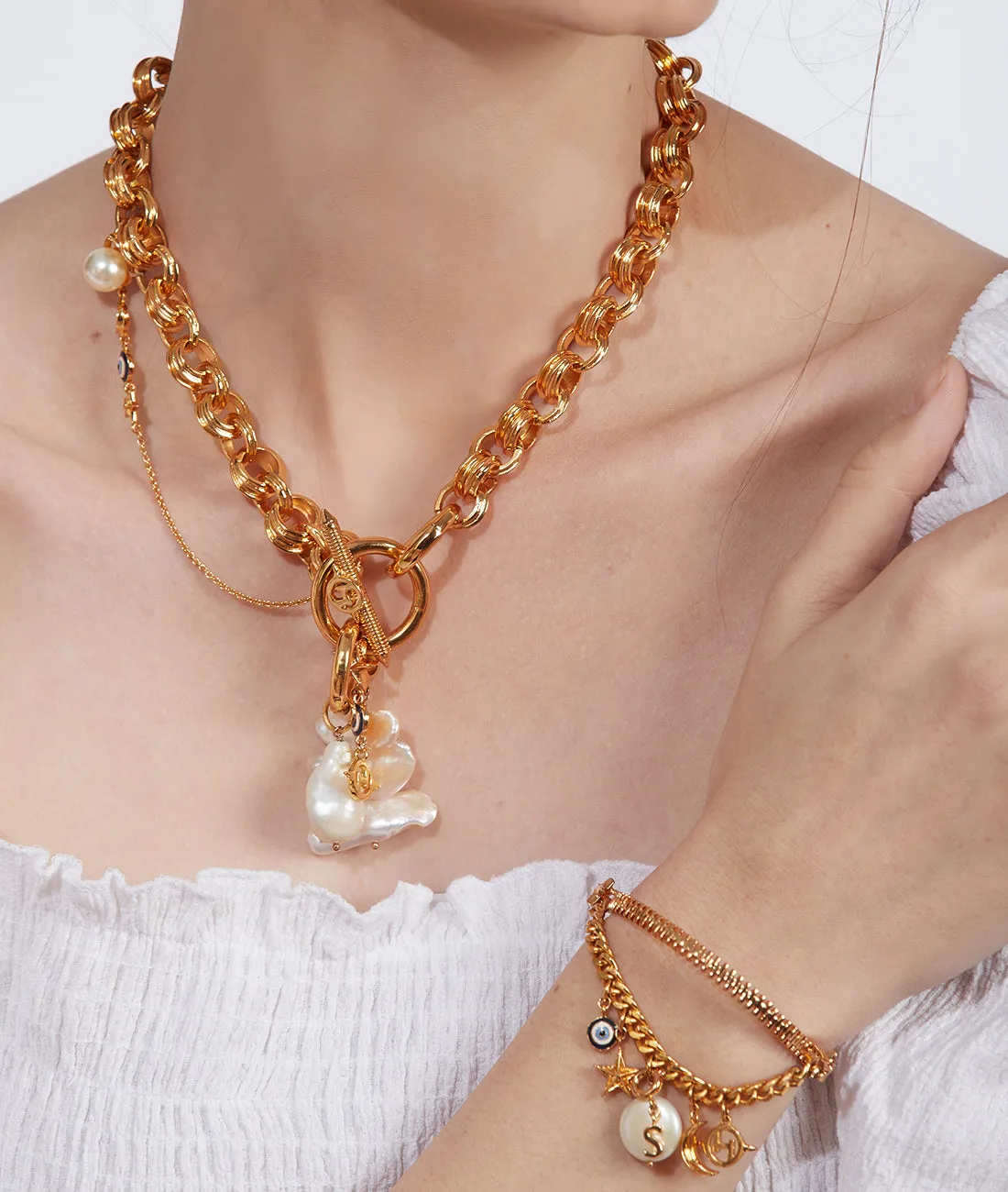 Outhouse   -   Pearls des Celeste Necklace