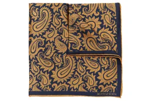 Paisley Silk Pocket Square