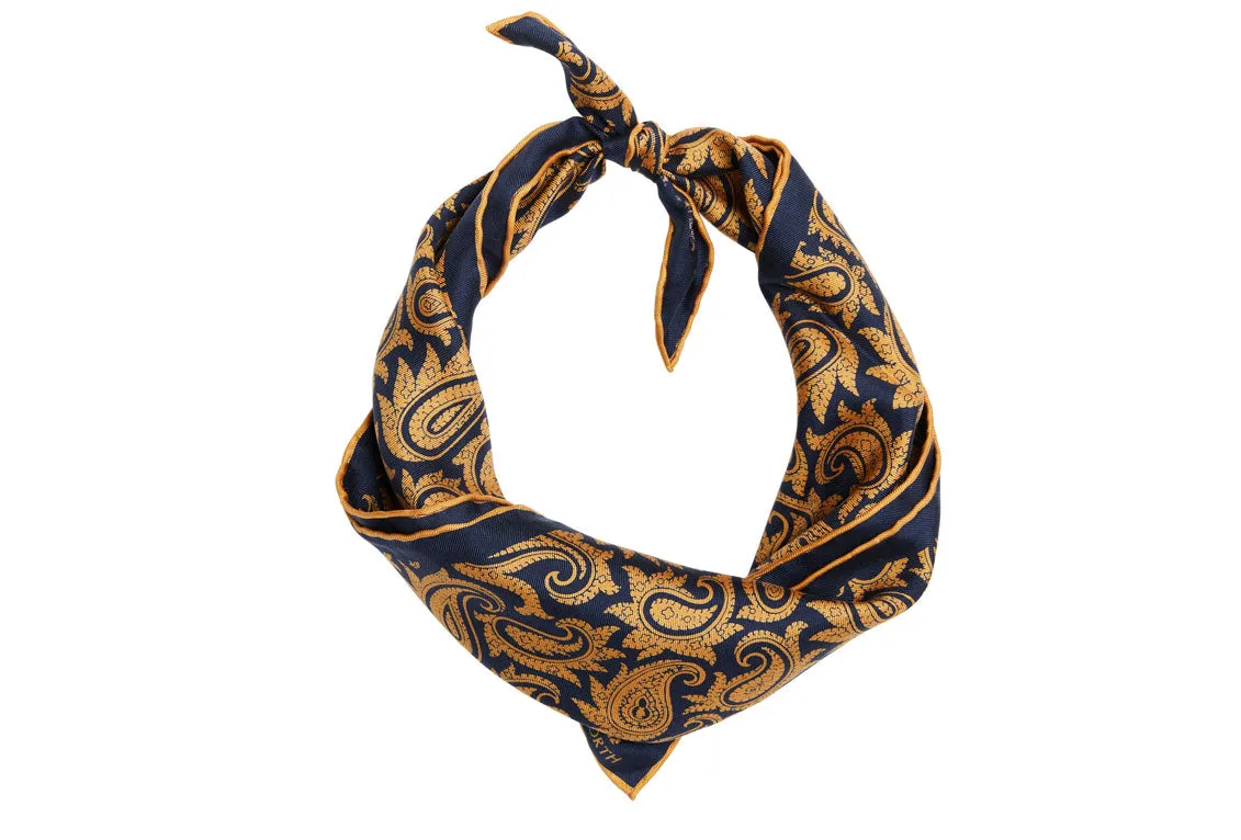 Paisley Silk Pocket Square