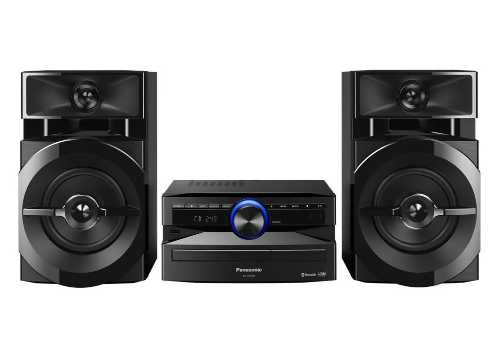 Panasonic SC-UX100GS-K 300W RMS Mini Compo CD Stereo System