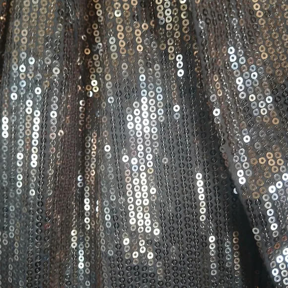 Parker Gold Sequin Blazer Jacket