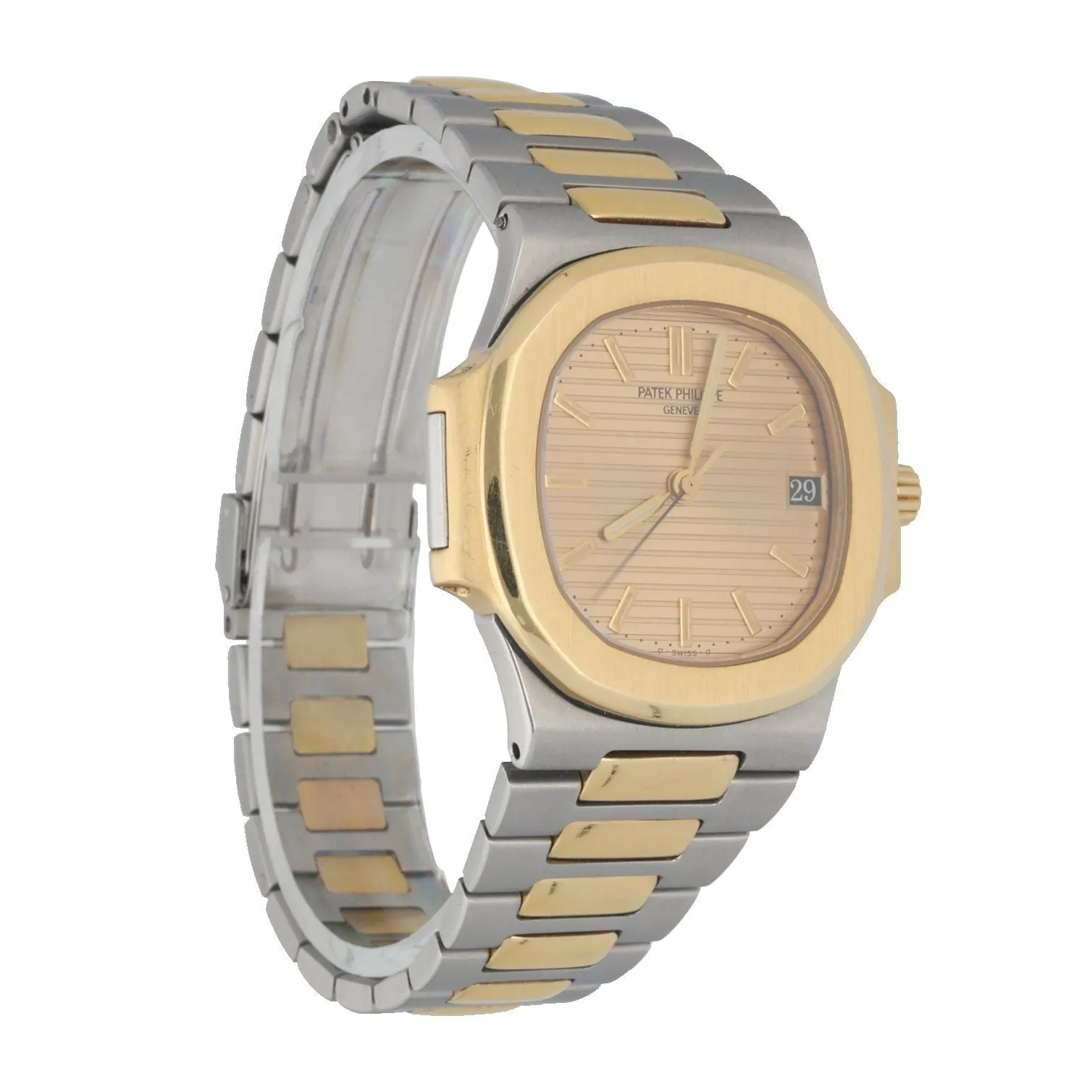 Patek philippe 3800/1 Two Tone Nautilus Men's Watch