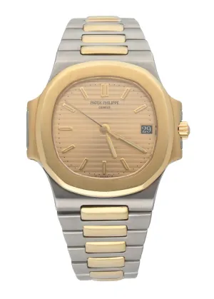 Patek philippe 3800/1 Two Tone Nautilus Men's Watch