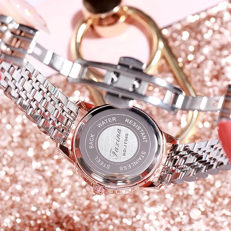 Personality Simple Steel Strap Couple Watch