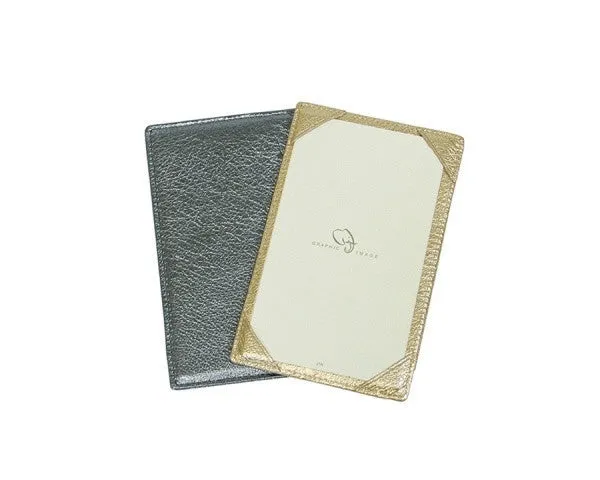 Personalized Metallic Jotters with Note Cards