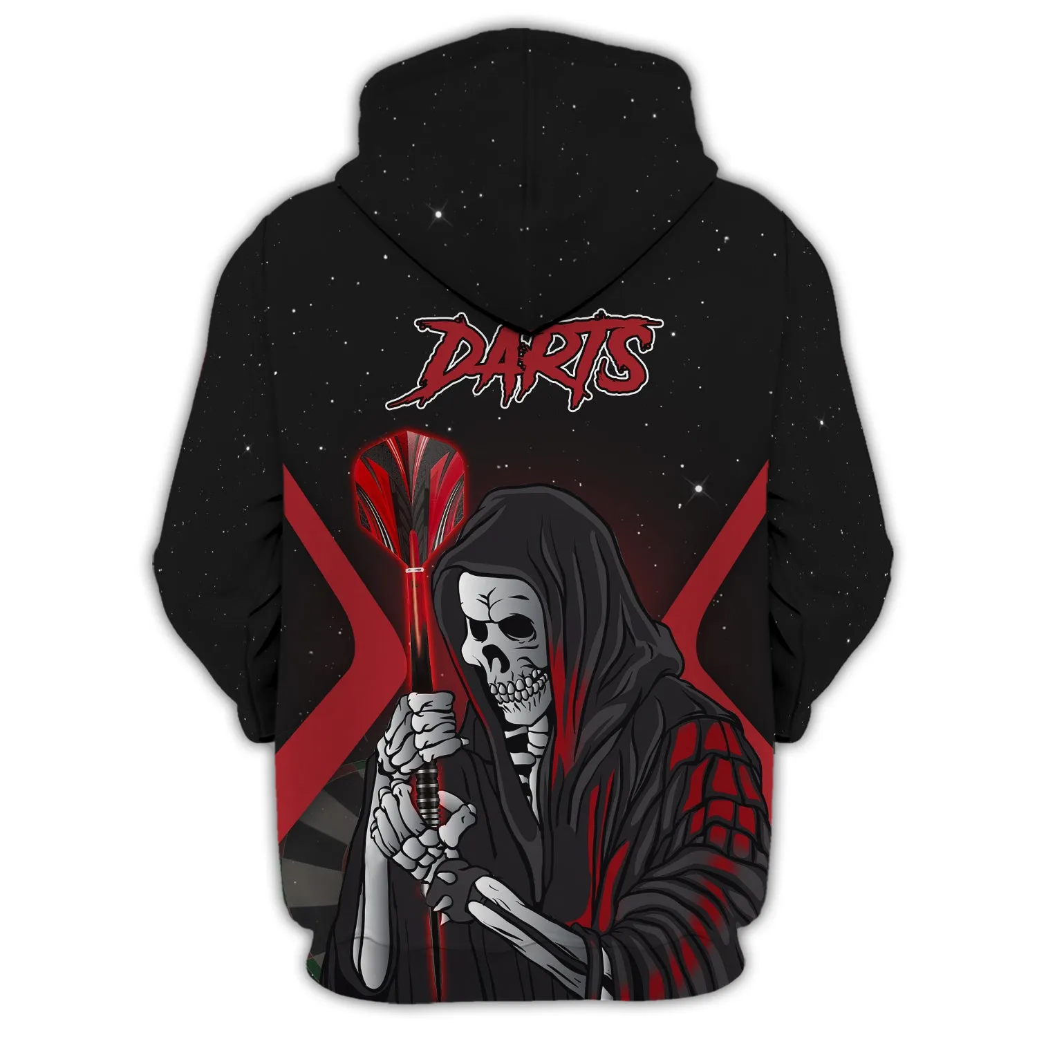 Personalized Name Darts Skeleton 3D Printed Shirts