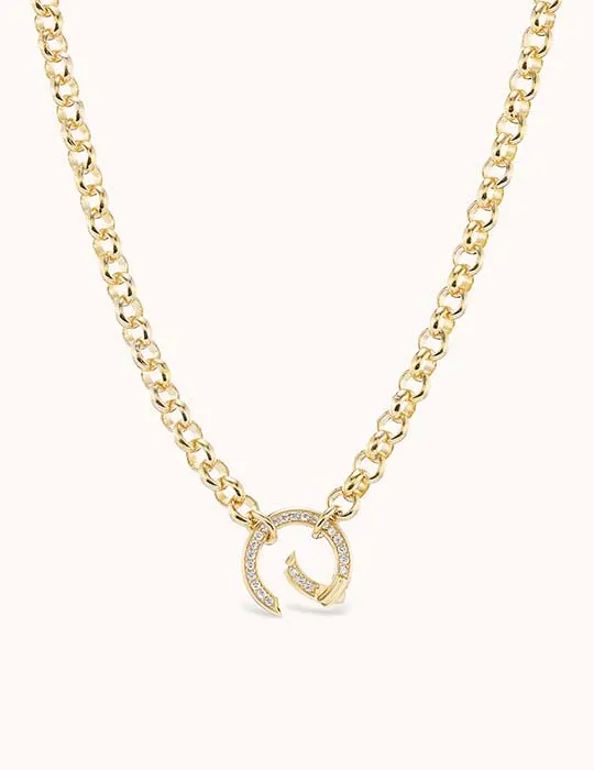 Plain Clasp 4.0 Rolo Chain