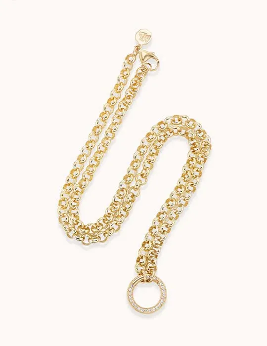Plain Clasp 4.0 Rolo Chain