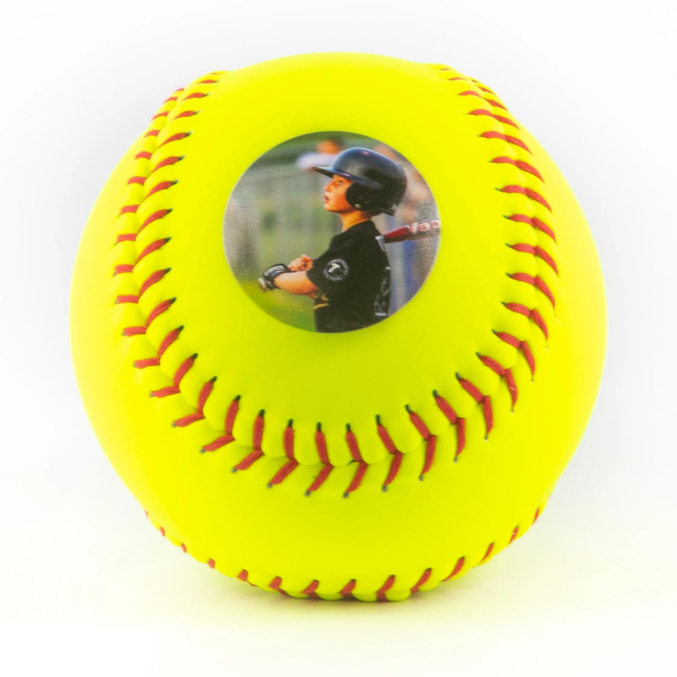 Printed Softball with Custom Photo